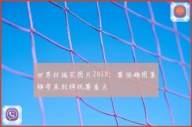 世界杯搞笑图片2018：赛场趣图集锦带来别样观赛看点